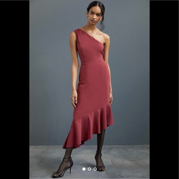 Anthropologie Dresses & Skirts - Anthropologie Hutch Slim One-Shoulder Maxi Dress